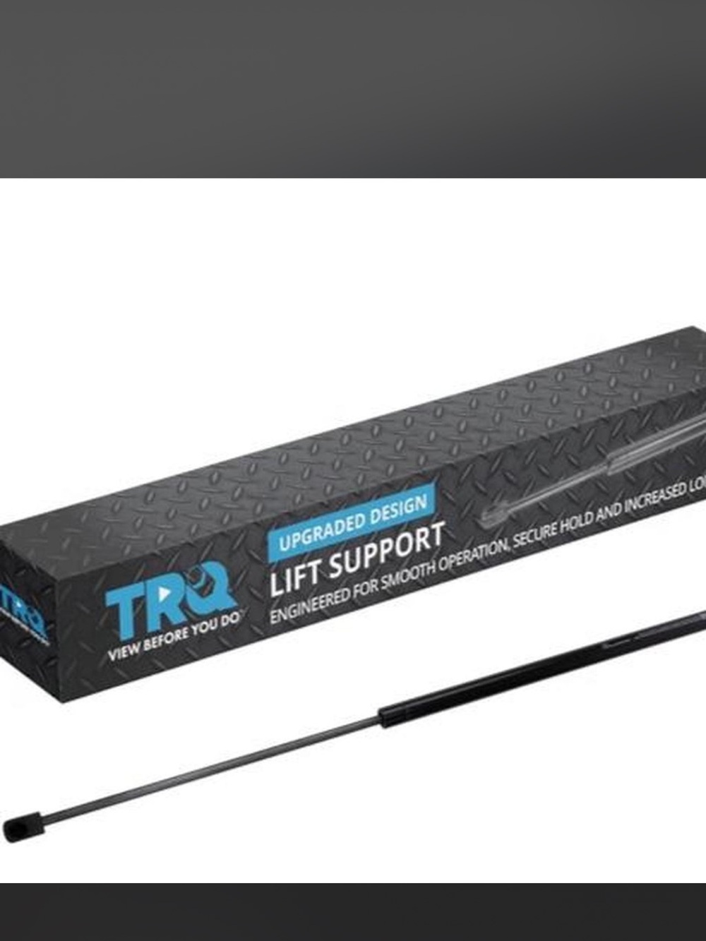 TRQ Lift Support Strut - Black Gas Shock